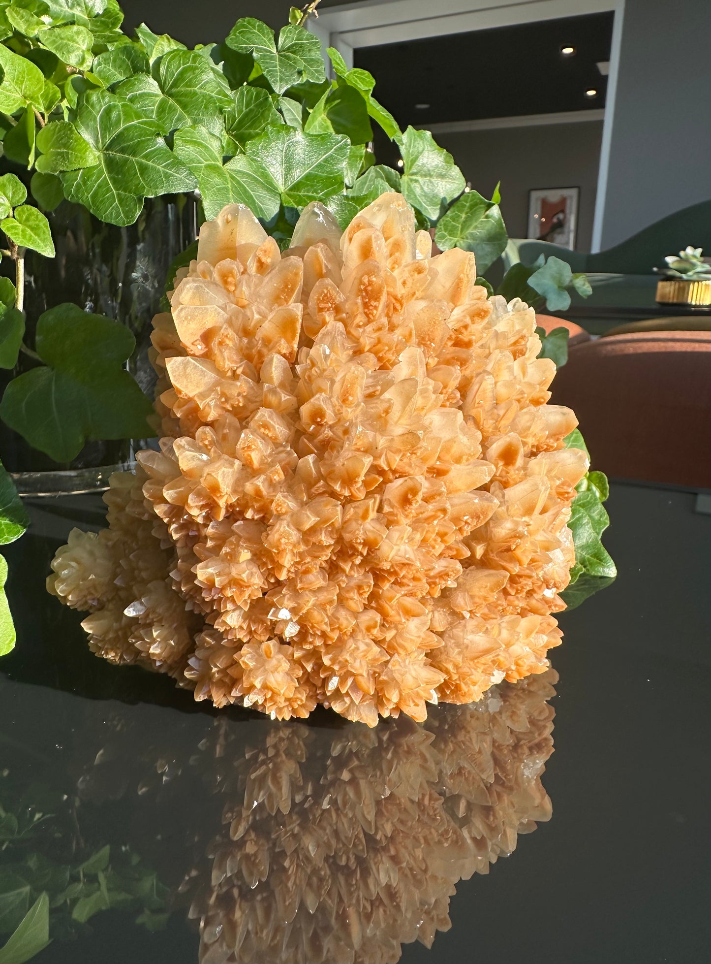 Orange Dogtooth Calcite (SOLD)