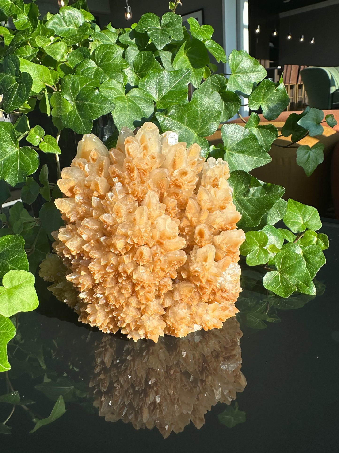 Orange Dogtooth Calcite (SOLD)