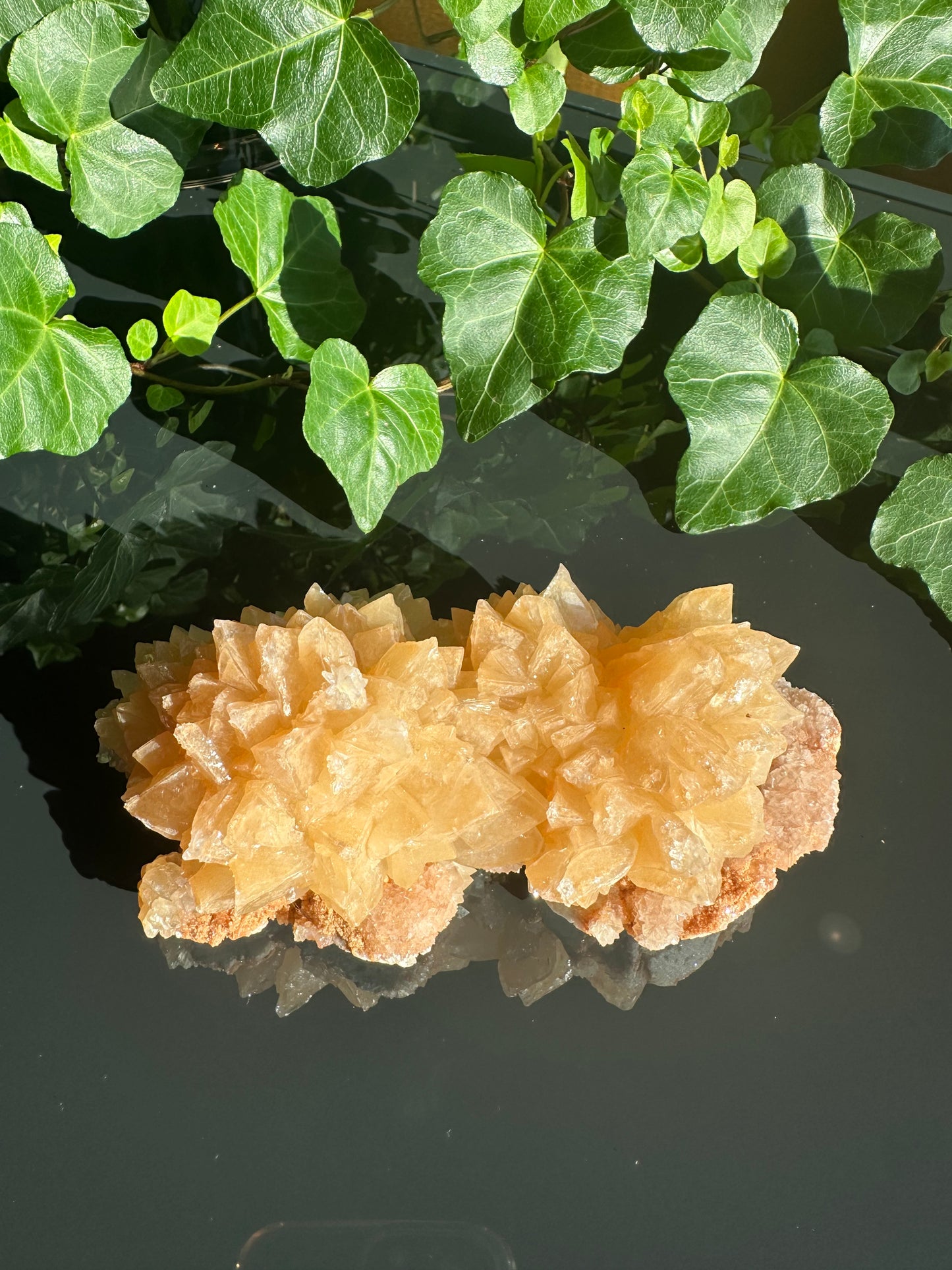 Orange Dogtooth Calcite