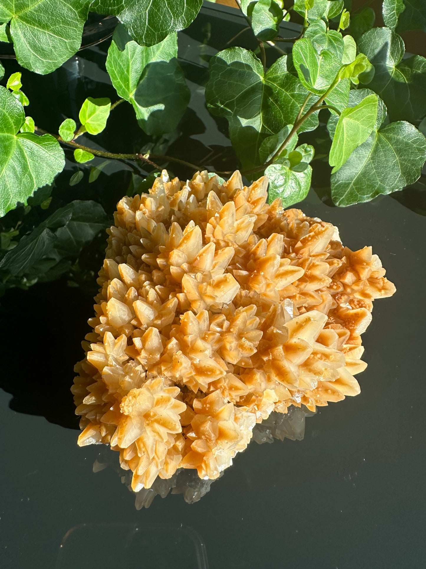 Orange Dogtooth Calcite