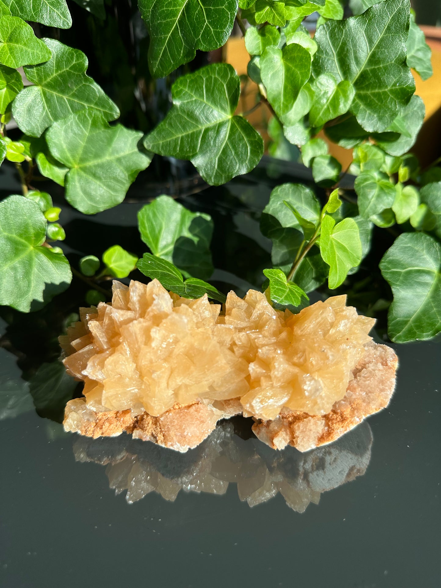 Orange Dogtooth Calcite