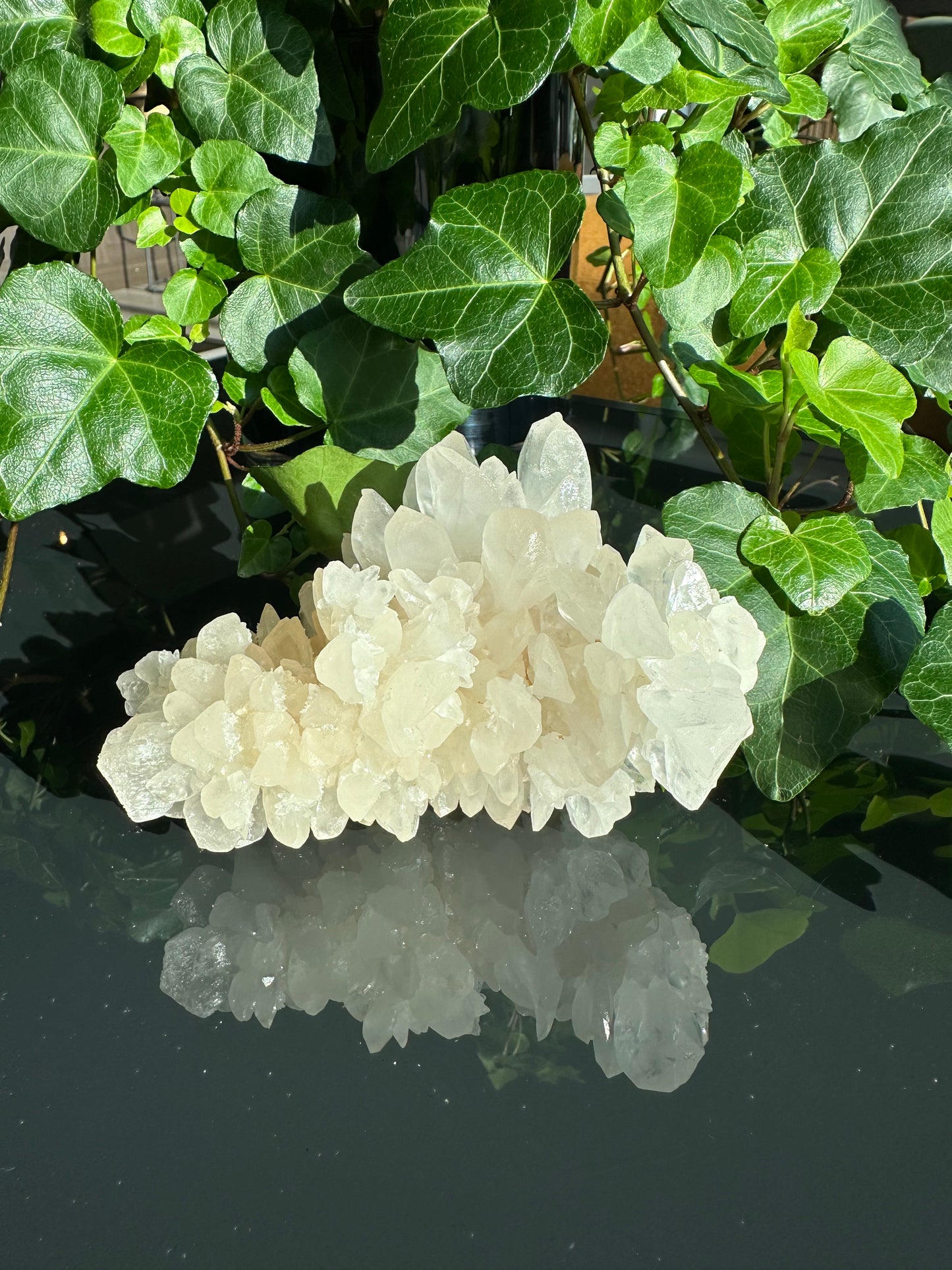 Clear Calcite Cluster