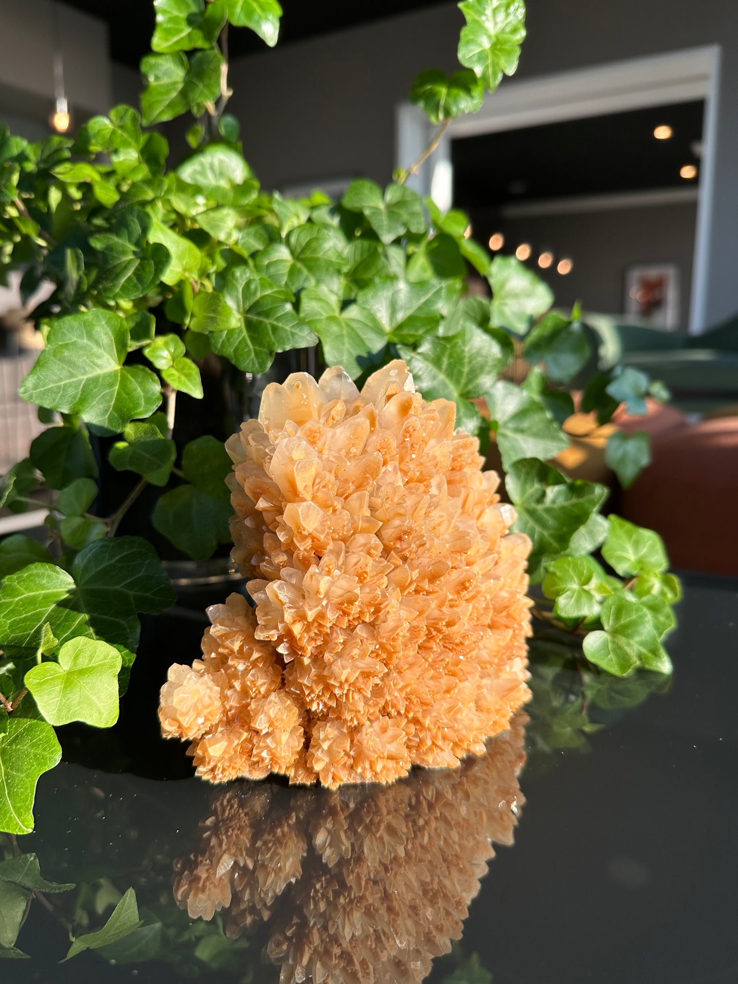 Orange Dogtooth Calcite (SOLD)