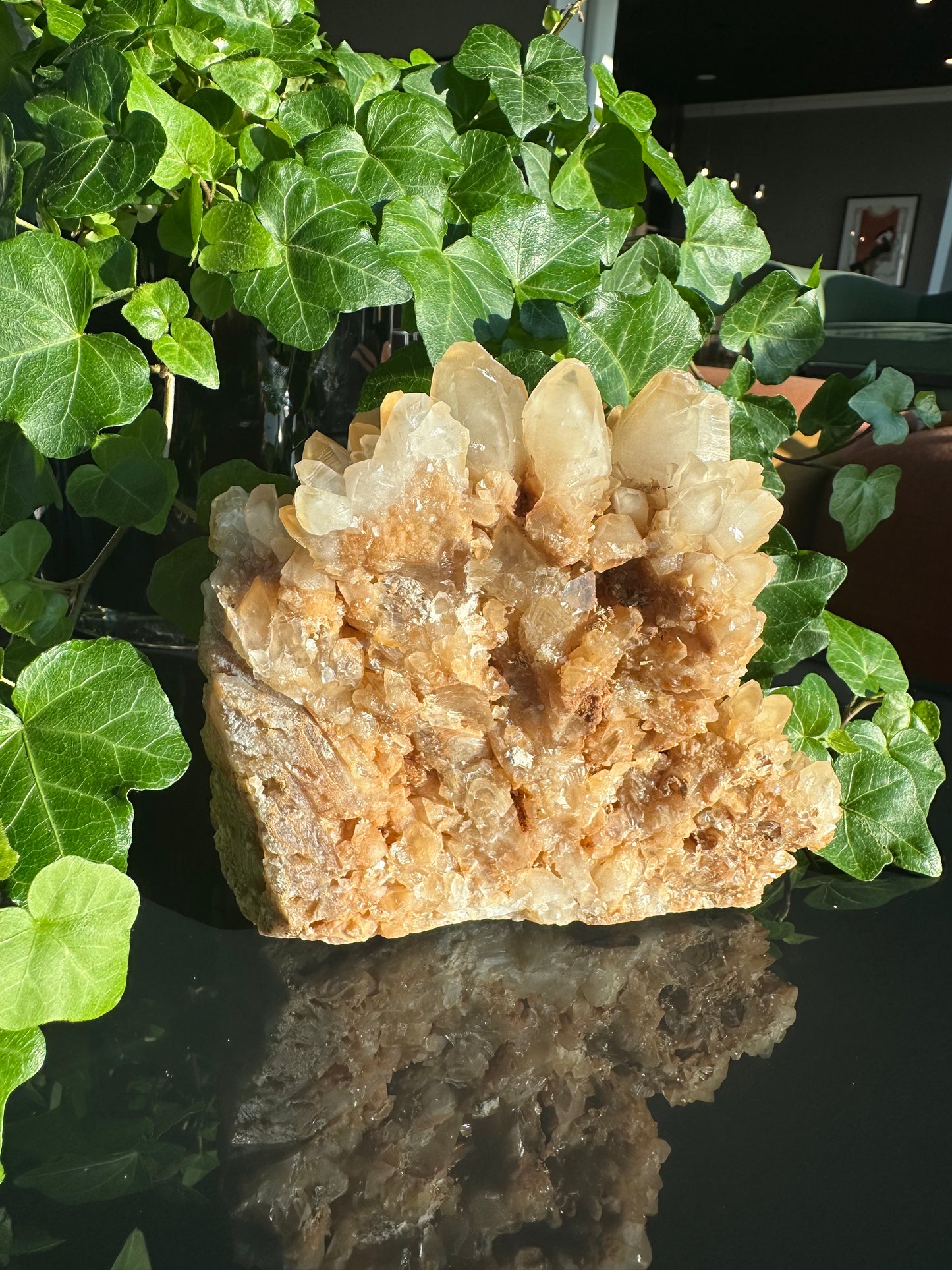 Orange Dogtooth Calcite (SOLD)