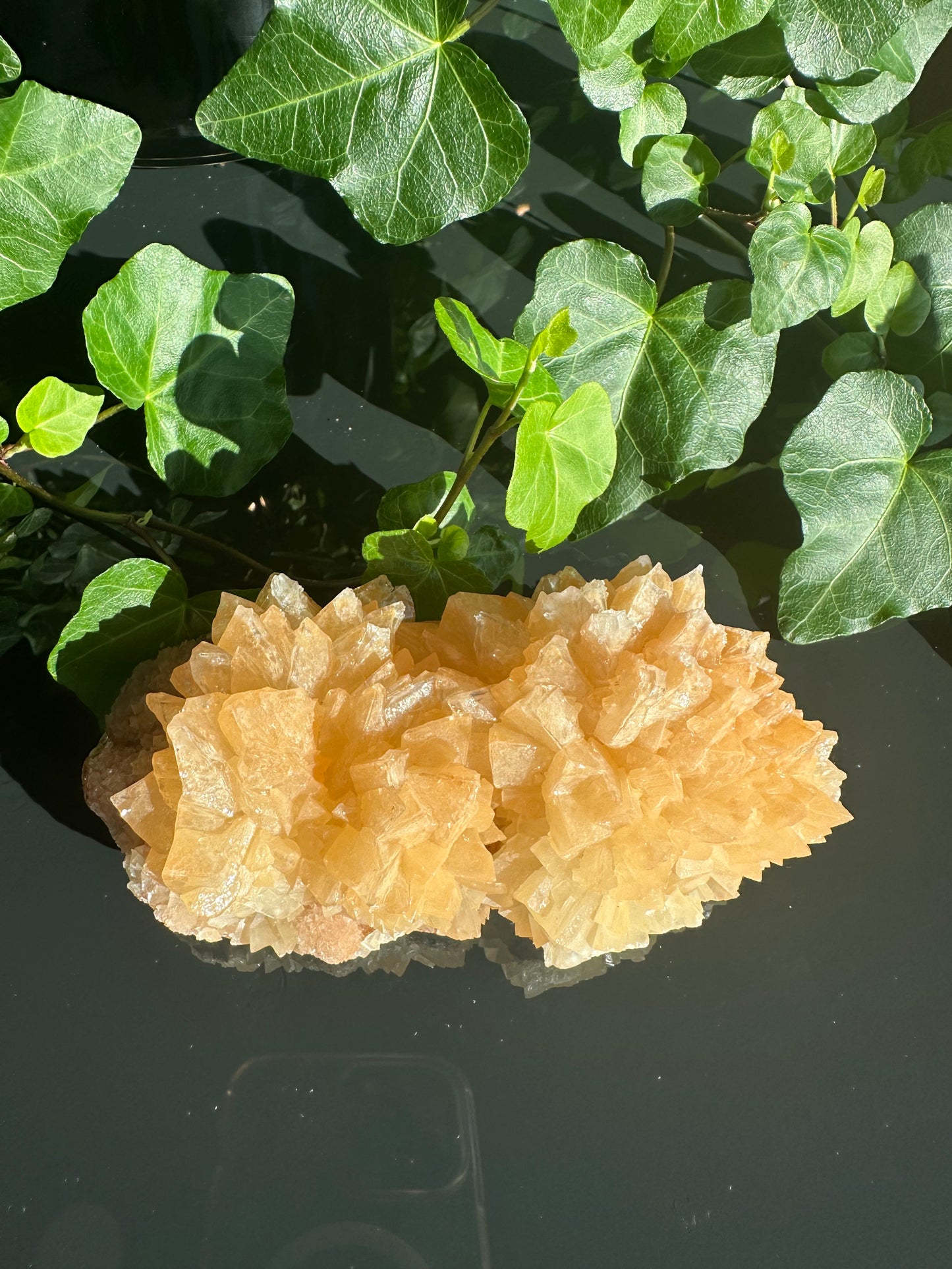 Orange Dogtooth Calcite