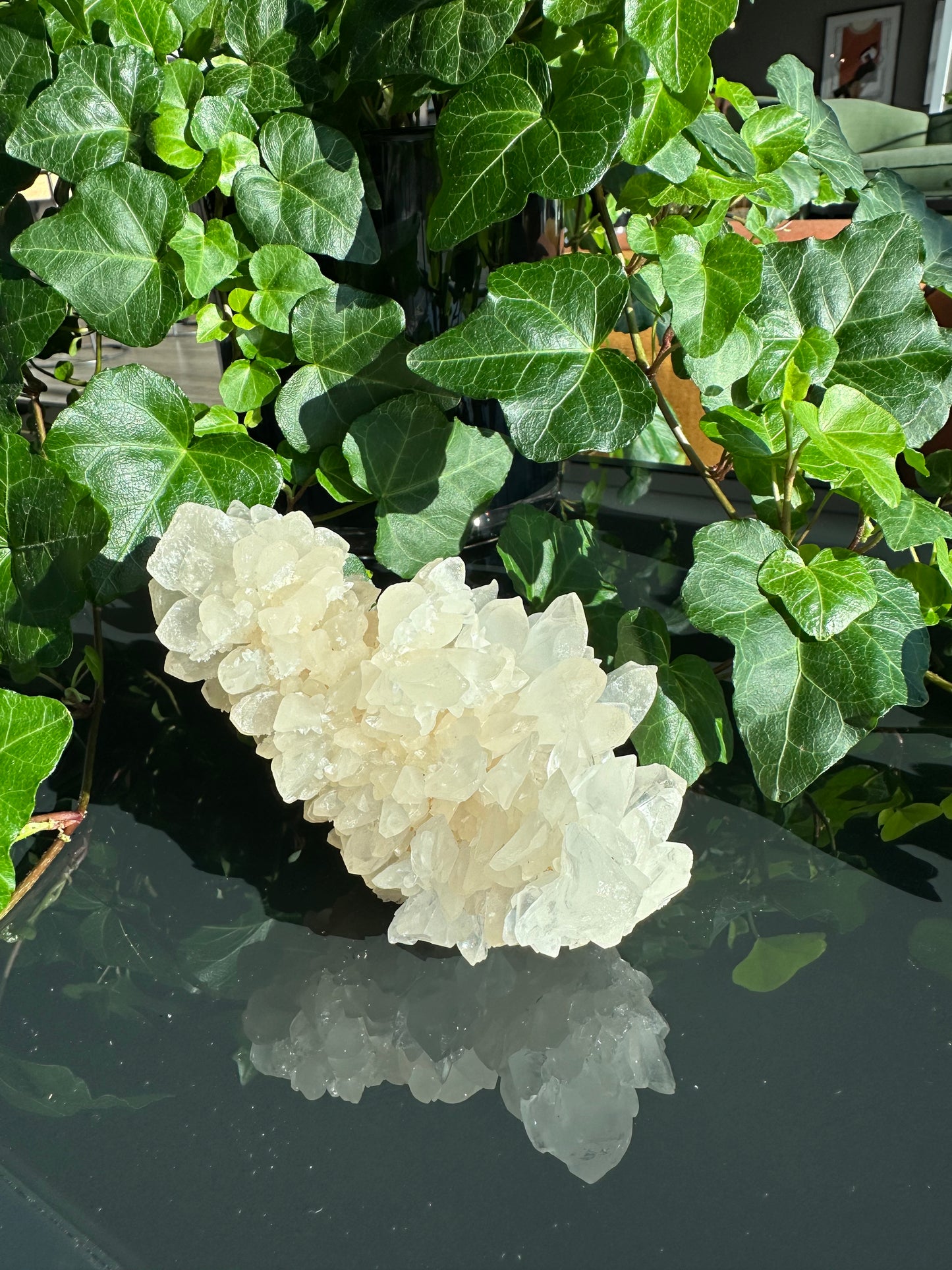 Clear Calcite Cluster