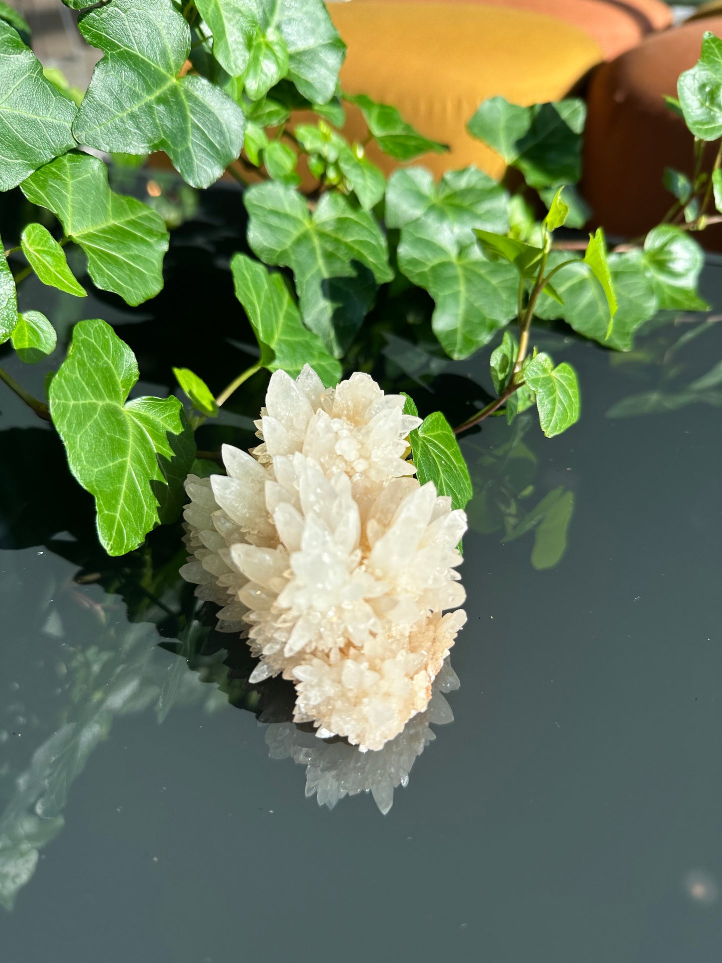 Clear Calcite Clusters