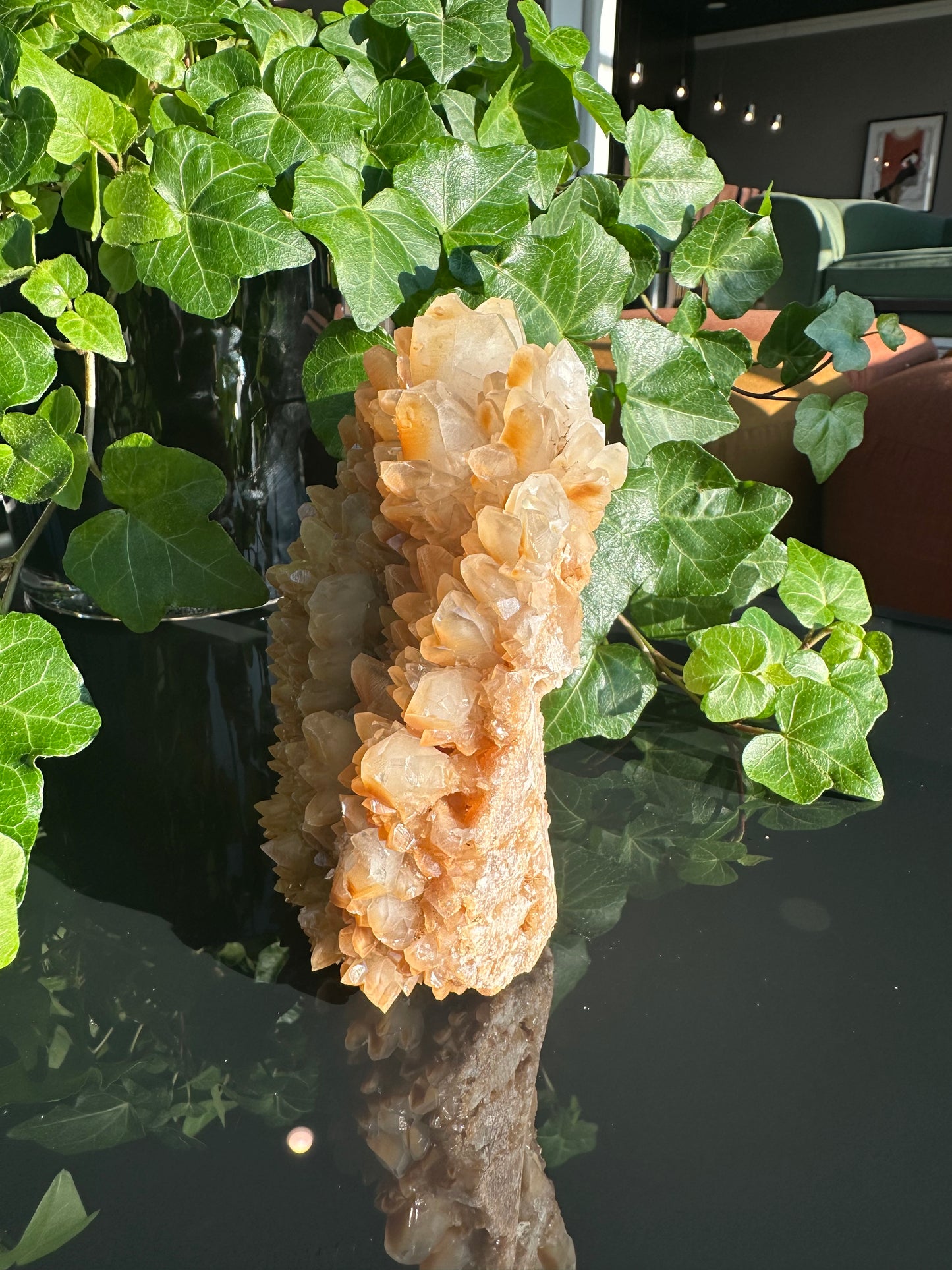 Orange Dogtooth Calcite (SOLD)