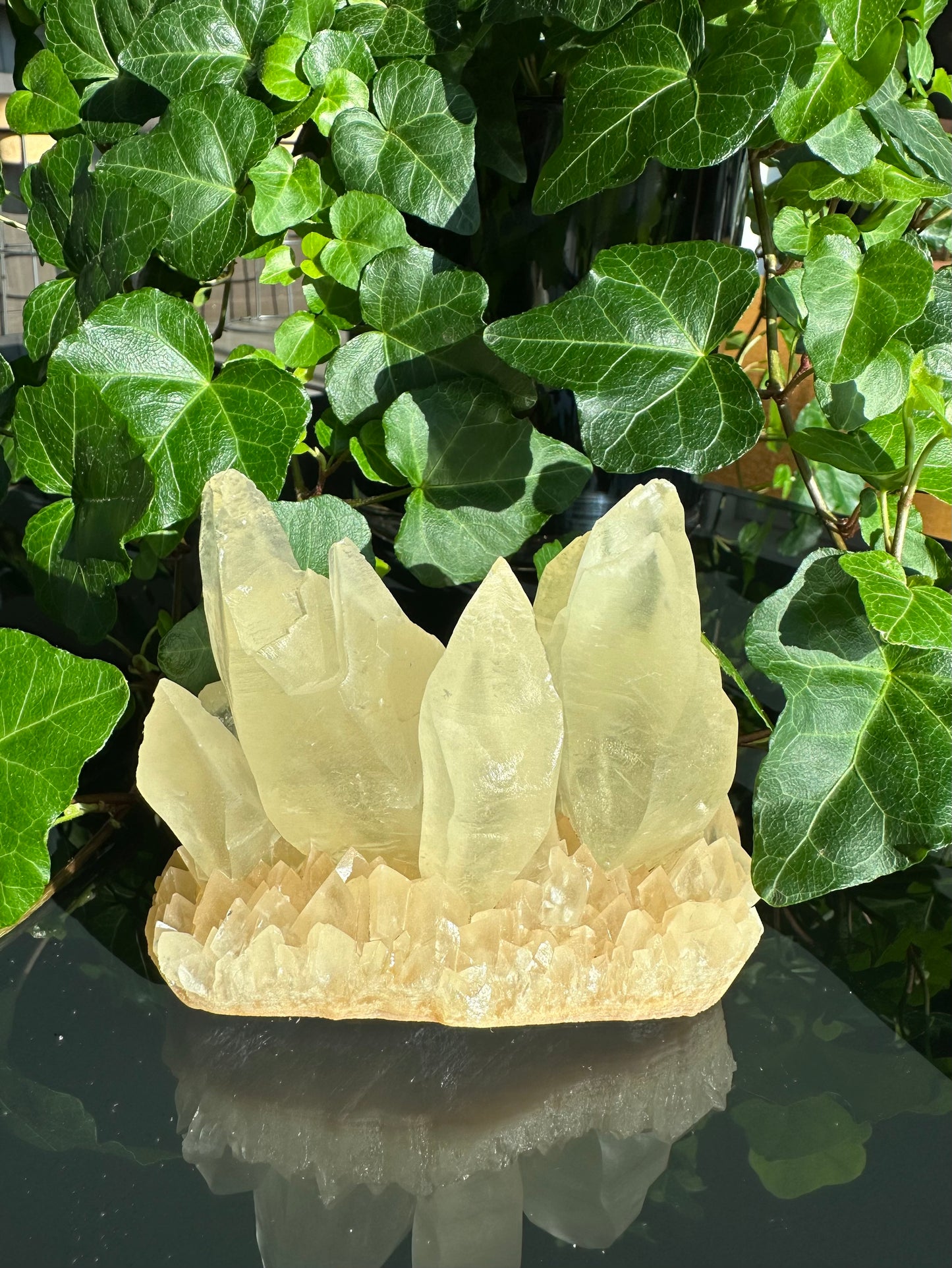 Clear Calcite Cluster