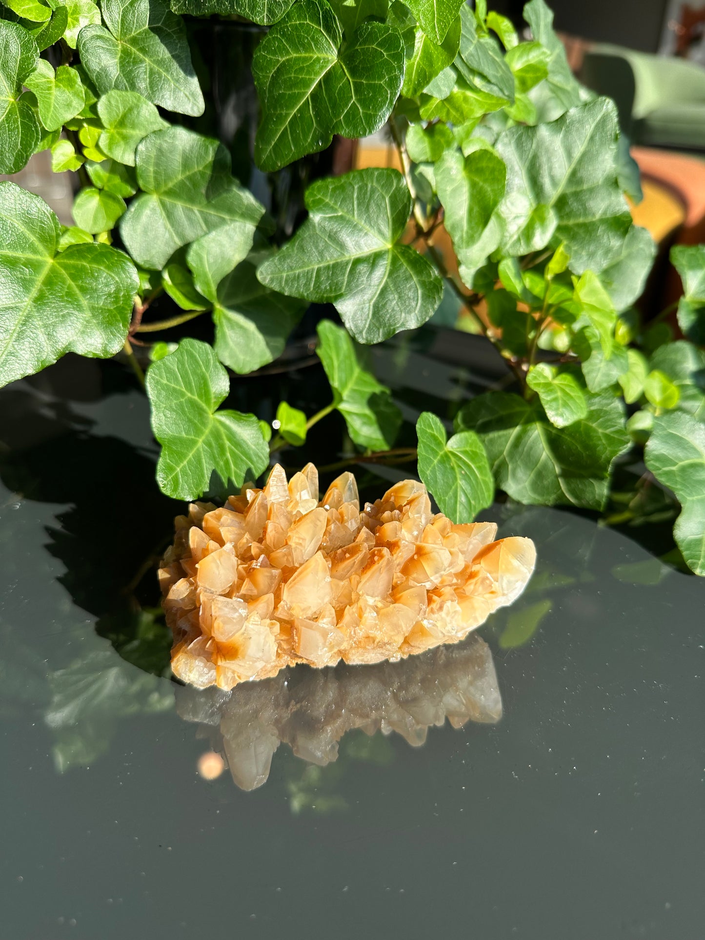 Orange Dogtooth Calcite