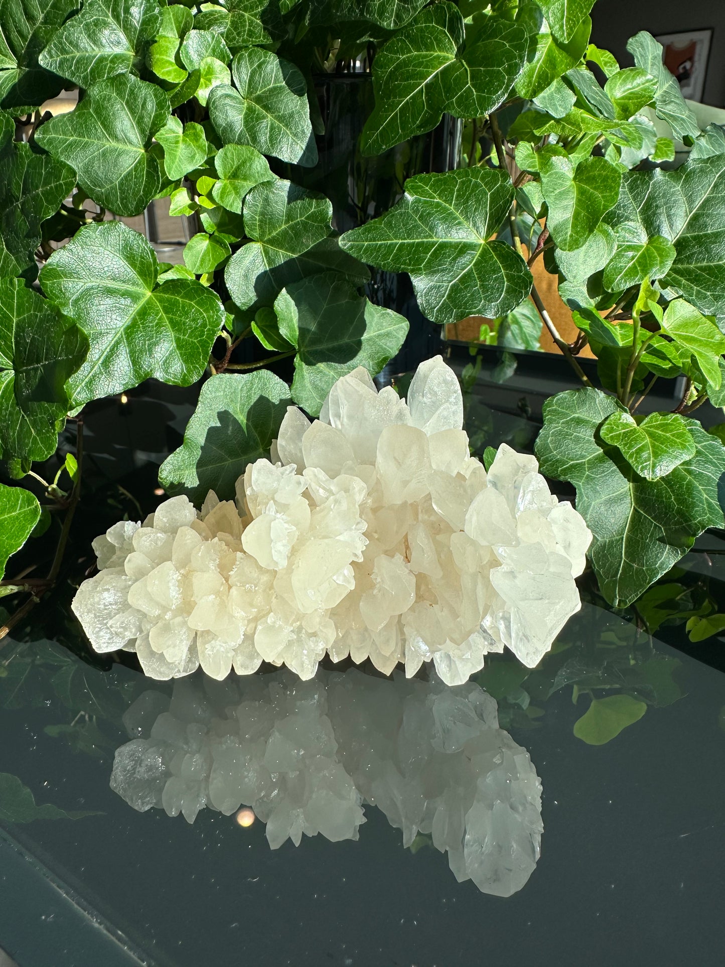 Clear Calcite Cluster