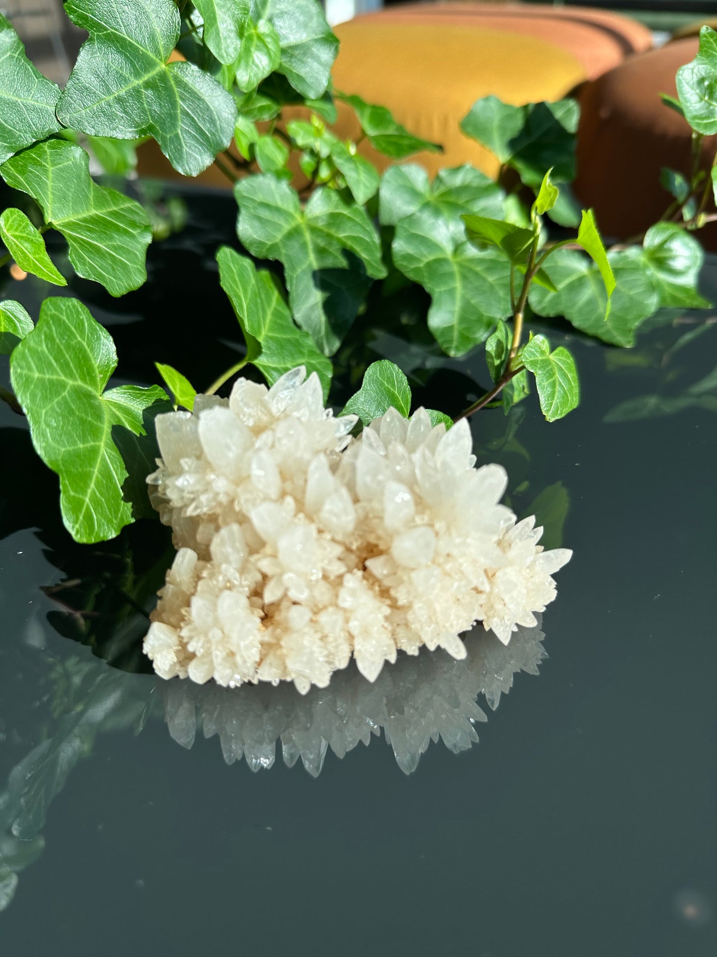 Clear Calcite Clusters