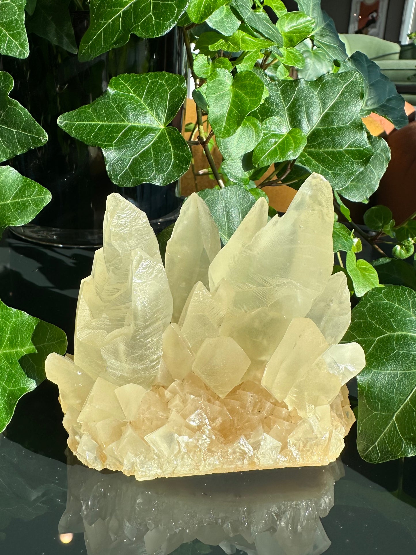 Clear Calcite Cluster