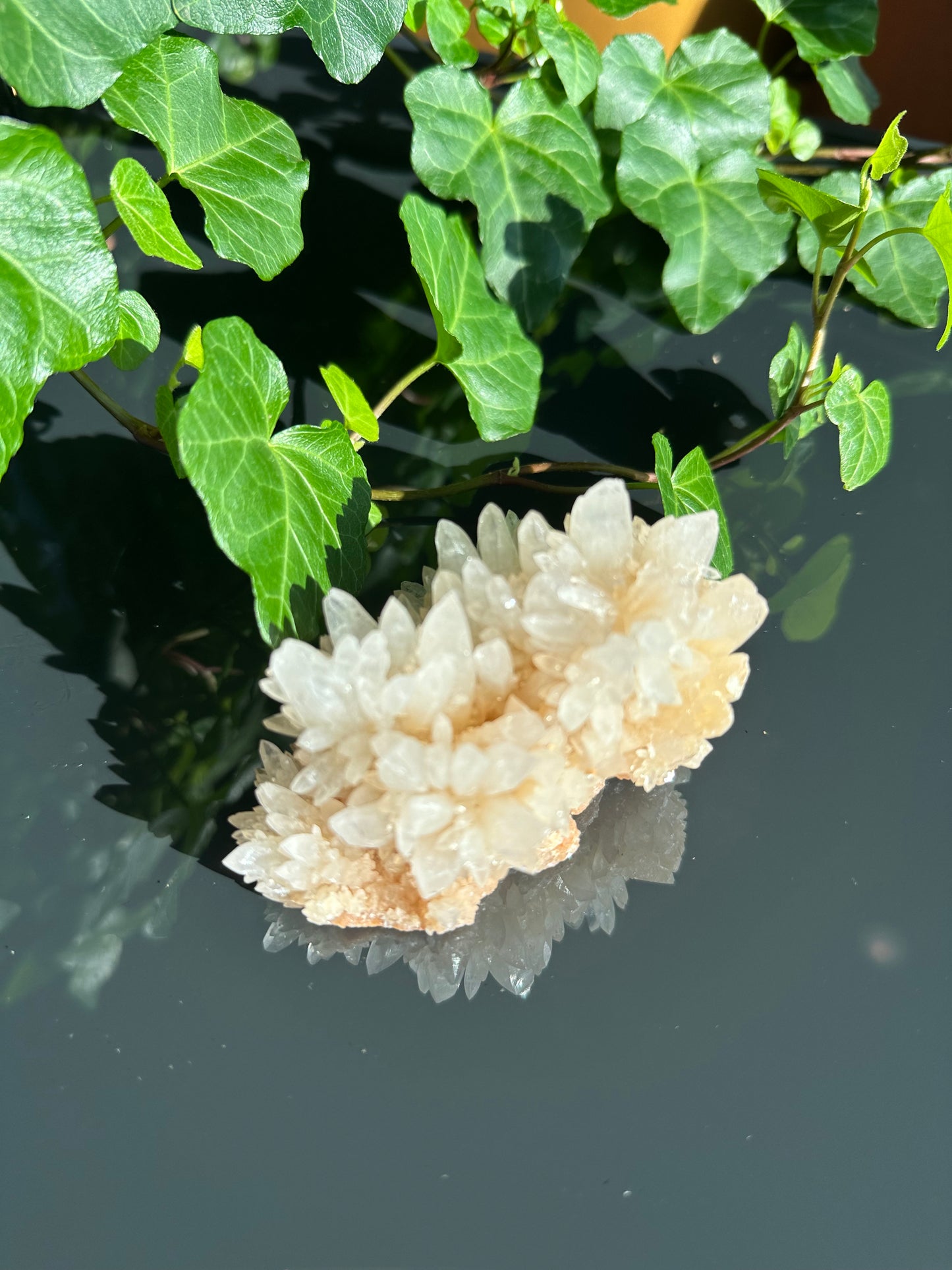 Clear Calcite Clusters