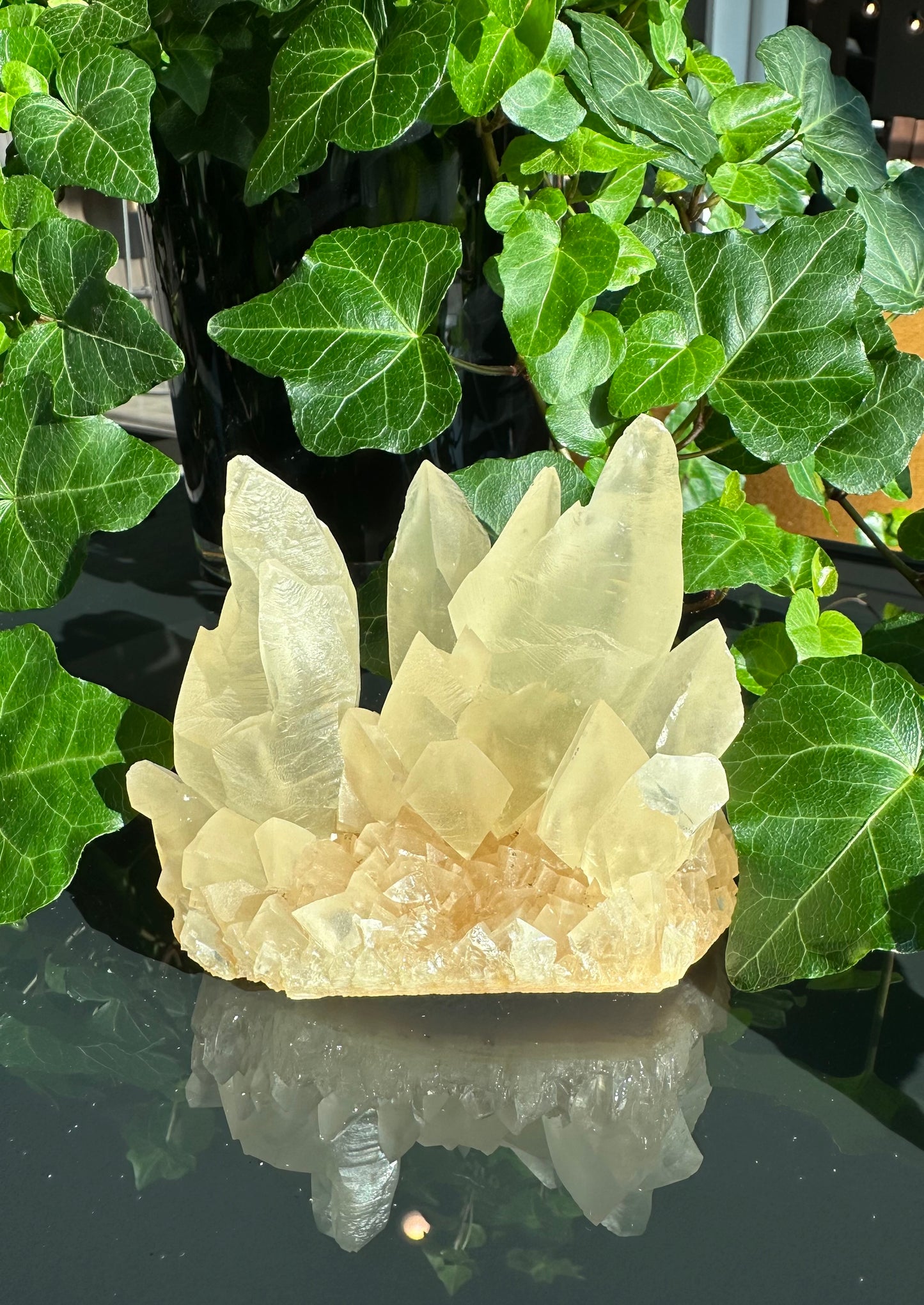 Clear Calcite Cluster