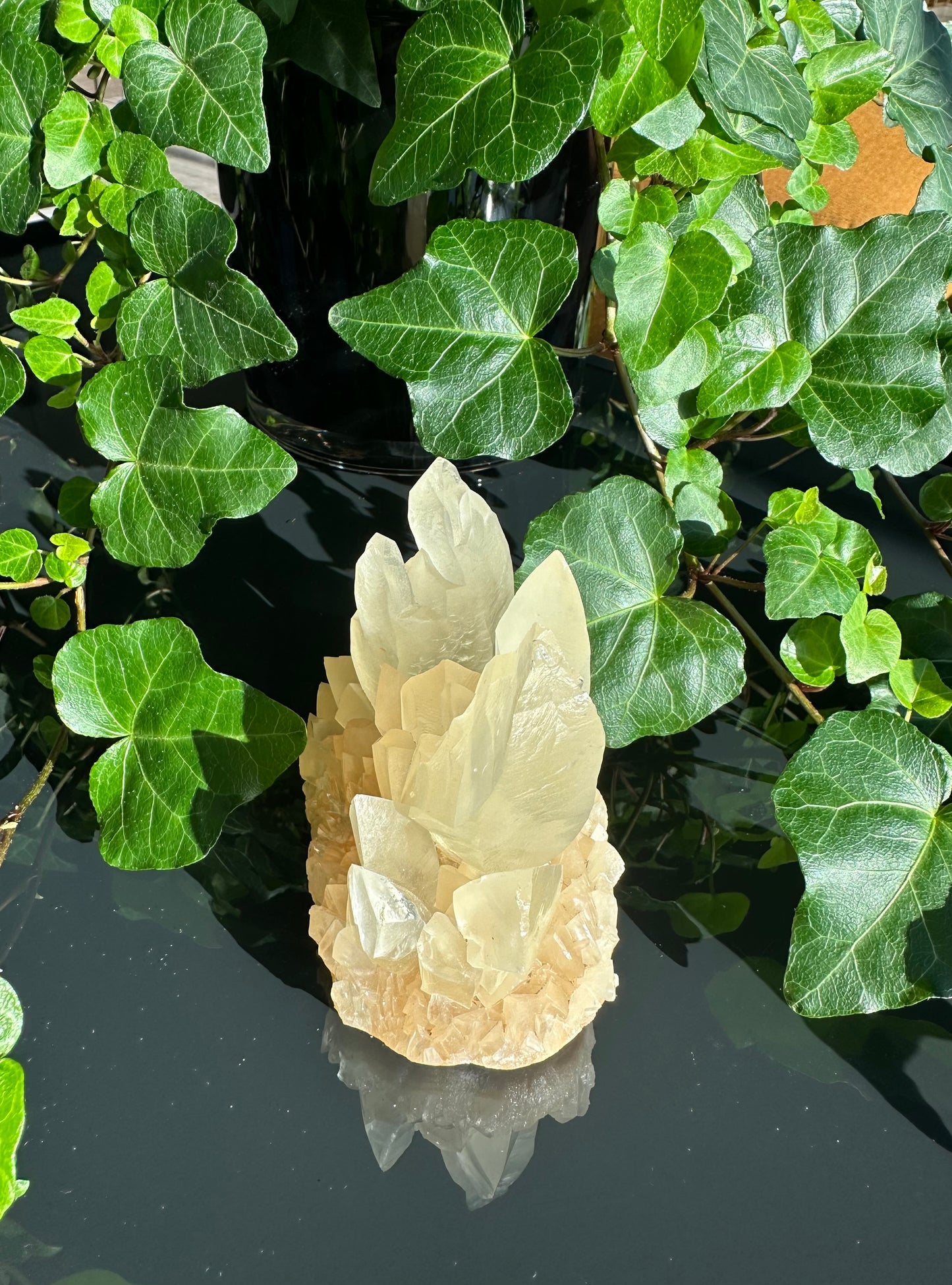 Clear Calcite Cluster